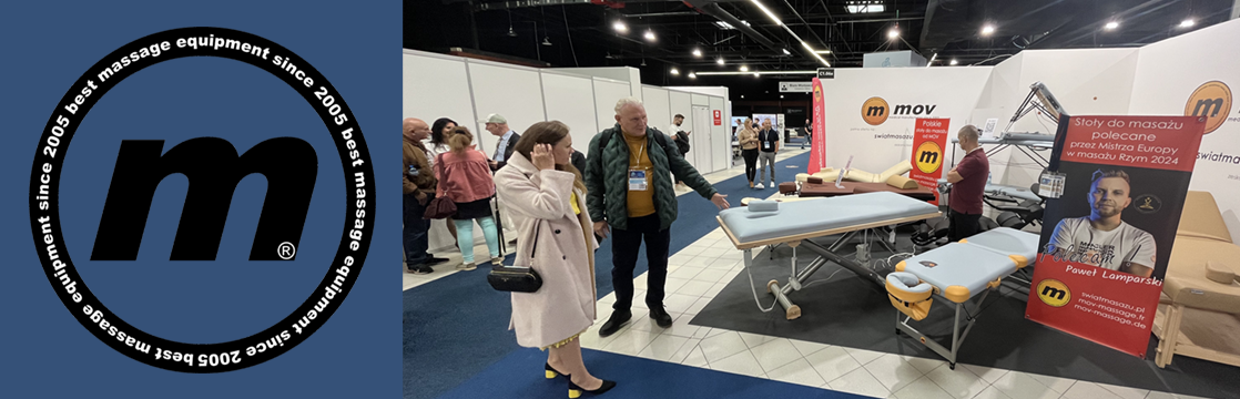 MOV Massageliegen und Prototypen auf der Messe Rehabilitacja 2024
