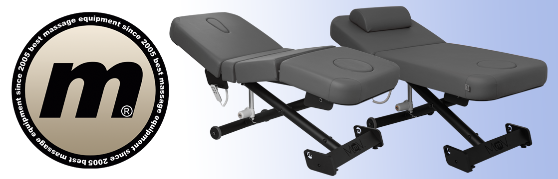 Elektrische Höhenverstellung – wie eine Massageliege im Praxisalltag Zeit spart.